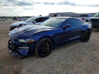 2019 Ford MUSTANG GT, синий — VIN 1FA6P8CF4K5152900, Copart