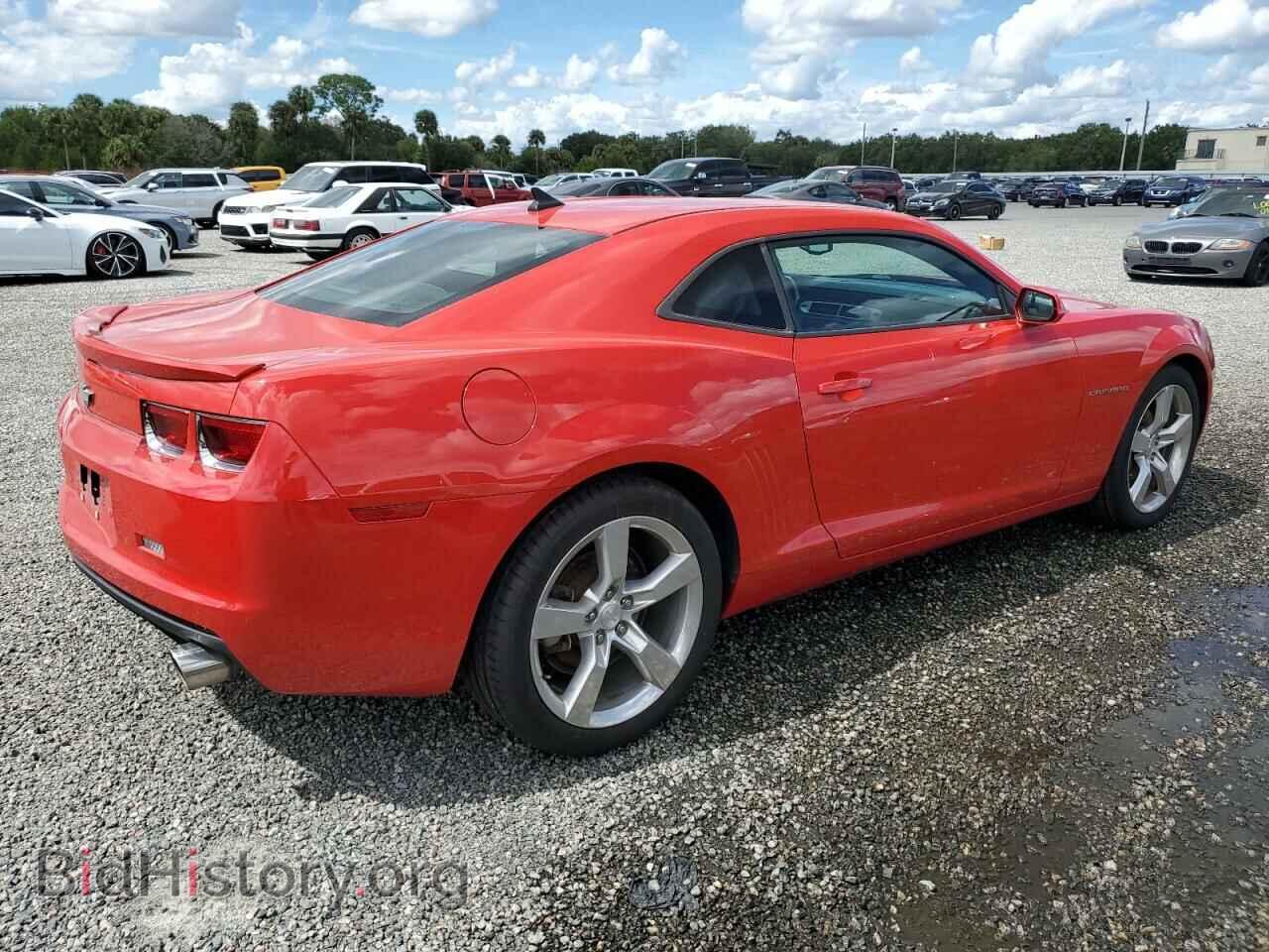 2012 CHEVROLET CAMARO - VIN: 2G1FA1E32C9166829 - Фото 3