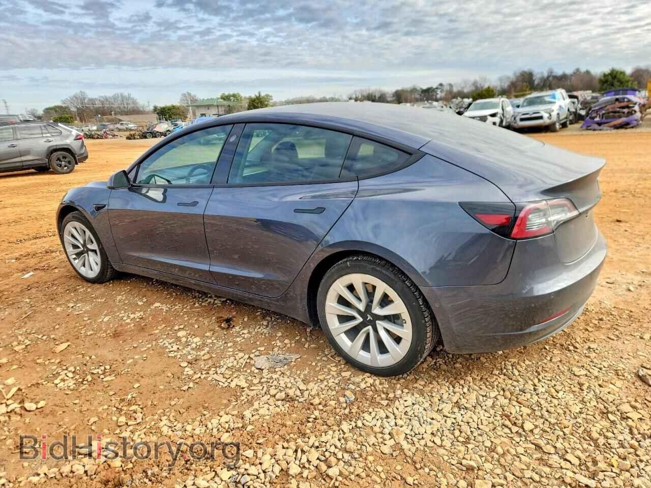 2022 TESLA MODEL 3 - VIN: 5YJ3E1EB0NF121747 - Фото 2