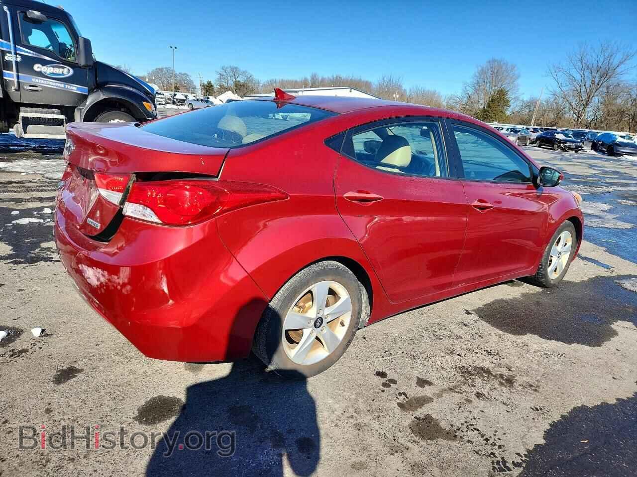 2012 HYUNDAI ELANTRA - VIN: KMHDH4AE2CU224343 - Фото 3