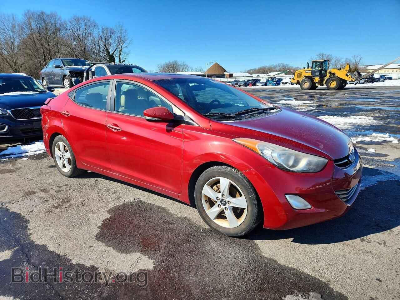 2012 HYUNDAI ELANTRA - VIN: KMHDH4AE2CU224343 - Фото 4