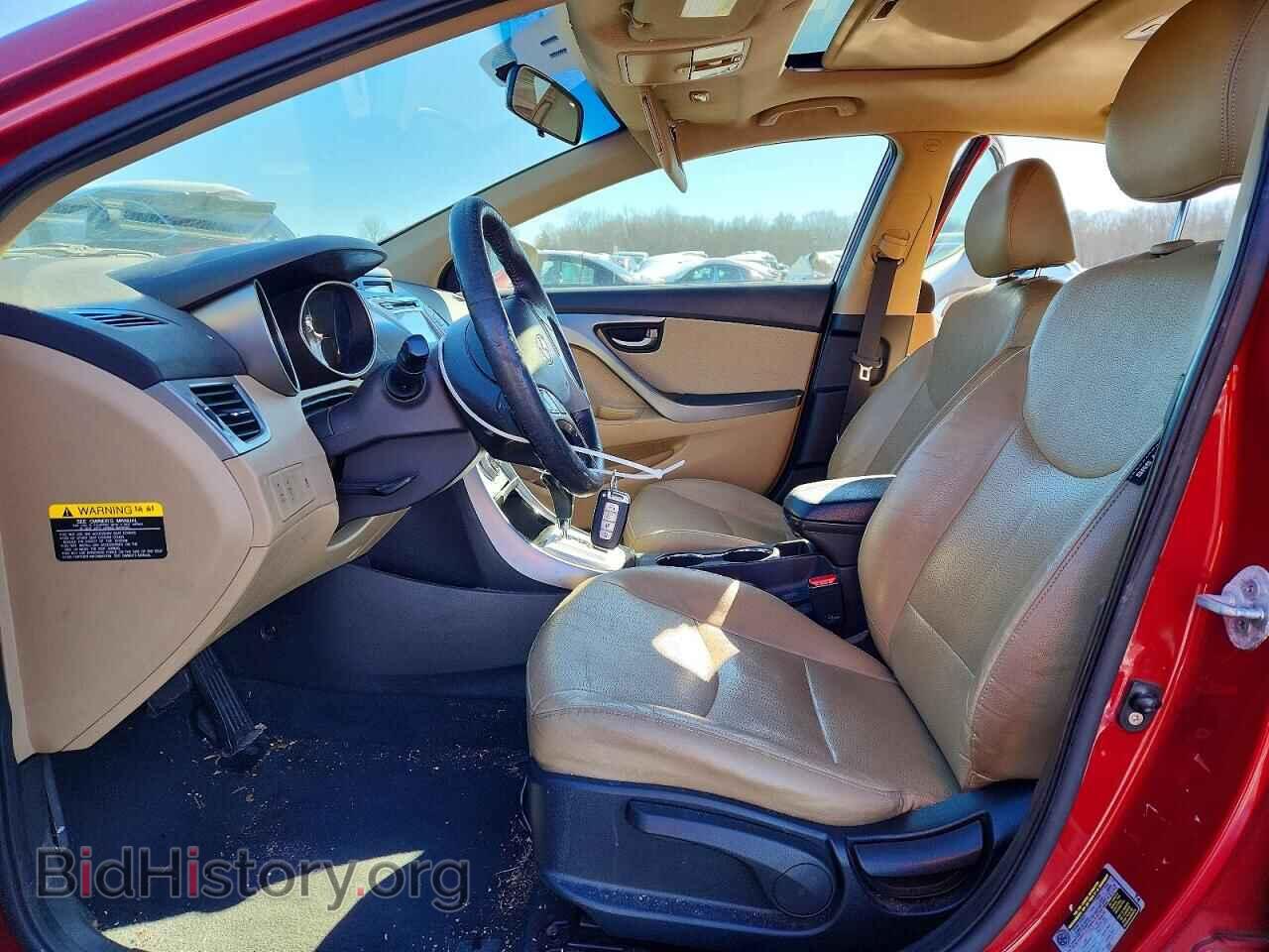 2012 HYUNDAI ELANTRA - VIN: KMHDH4AE2CU224343 - Фото 7