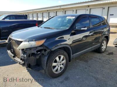 2012 Kia SORENTO Base, black — VIN 5XYKT3A18CG203158, Copart