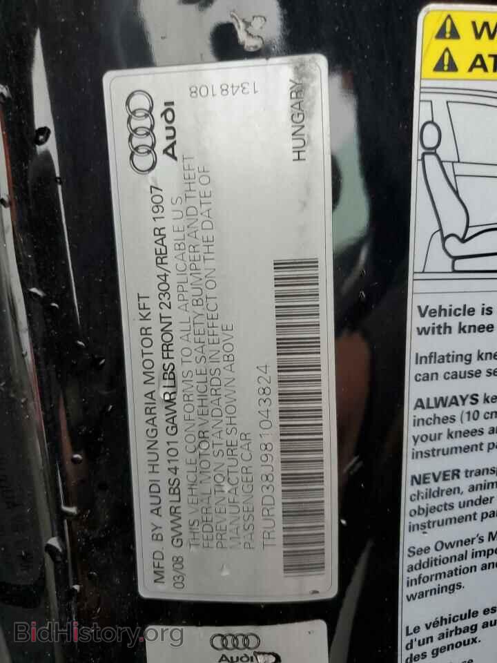 2008 AUDI TT - VIN: TRURD38J981043824 - Фото 13
