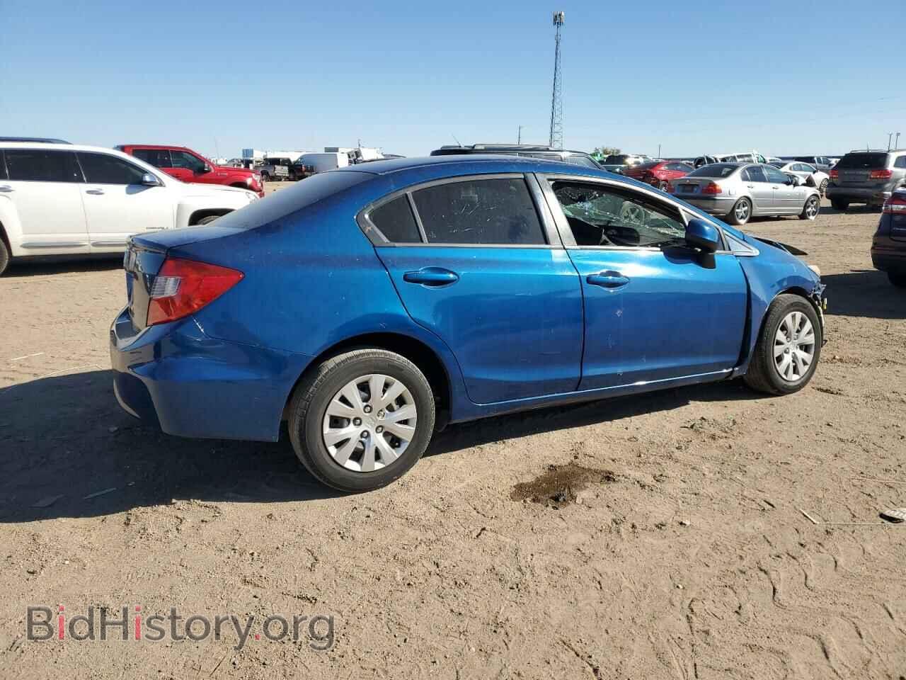 2012 HONDA CIVIC - VIN: 2HGFB2F59CH568770 - Фото 3