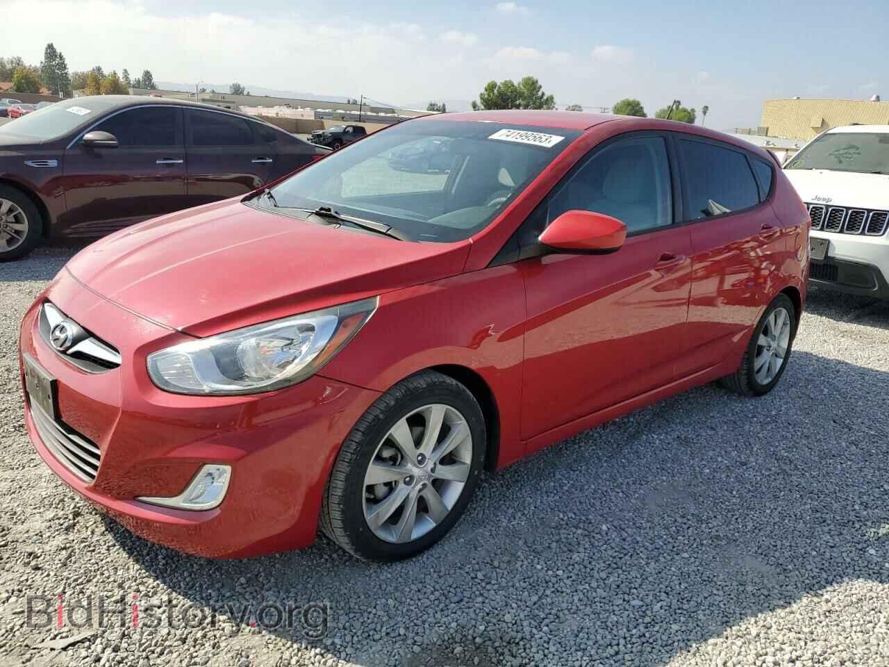 Photo KMHCU5AE8CU006663 - HYUNDAI ACCENT 2012