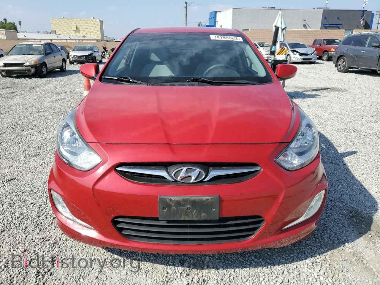 2012 HYUNDAI ACCENT - VIN: KMHCU5AE8CU006663 - Фото 5
