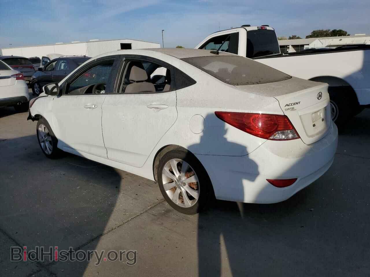 2012 HYUNDAI ACCENT - VIN: KMHCU4AE8CU246838 - Фото 2