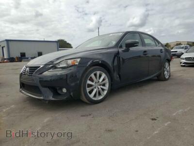 2015 Lexus IS IS 250, черный — VIN JTHBF1D26F5052588, Copart