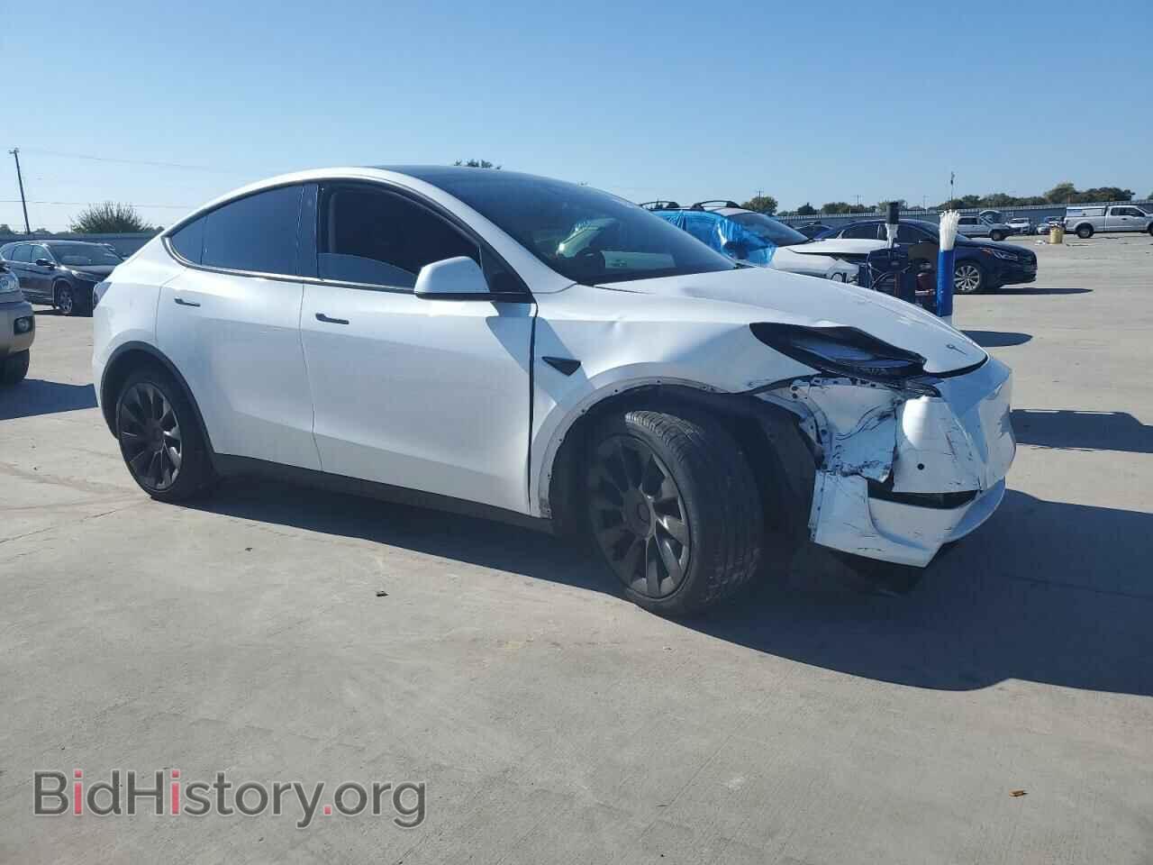 2022 TESLA MODEL Y - VIN: 7SAYGDEE2NF323052 - Фото 4