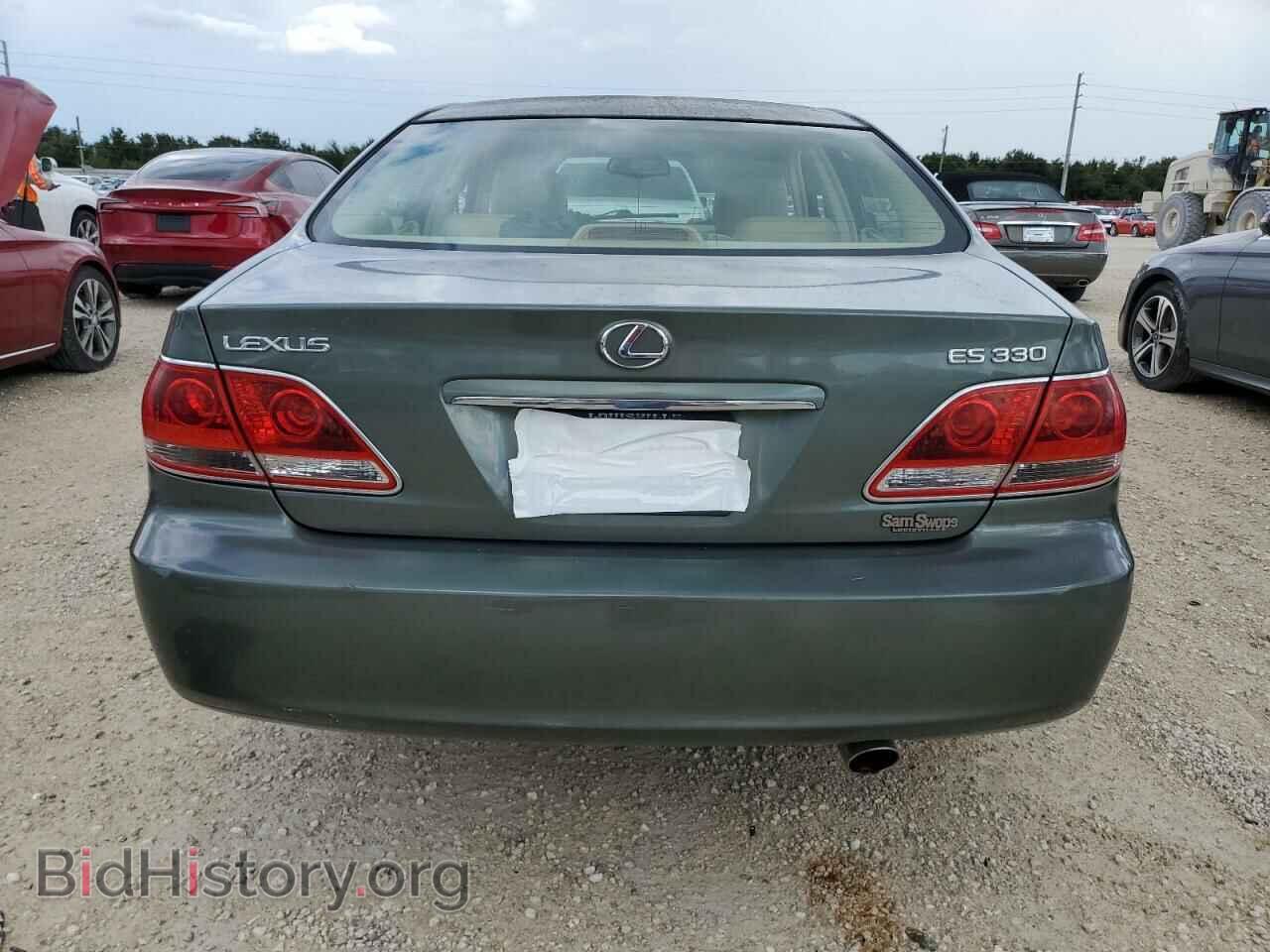 2006 LEXUS ES330 - VIN: JTHBA30G865172730 - Фото 6