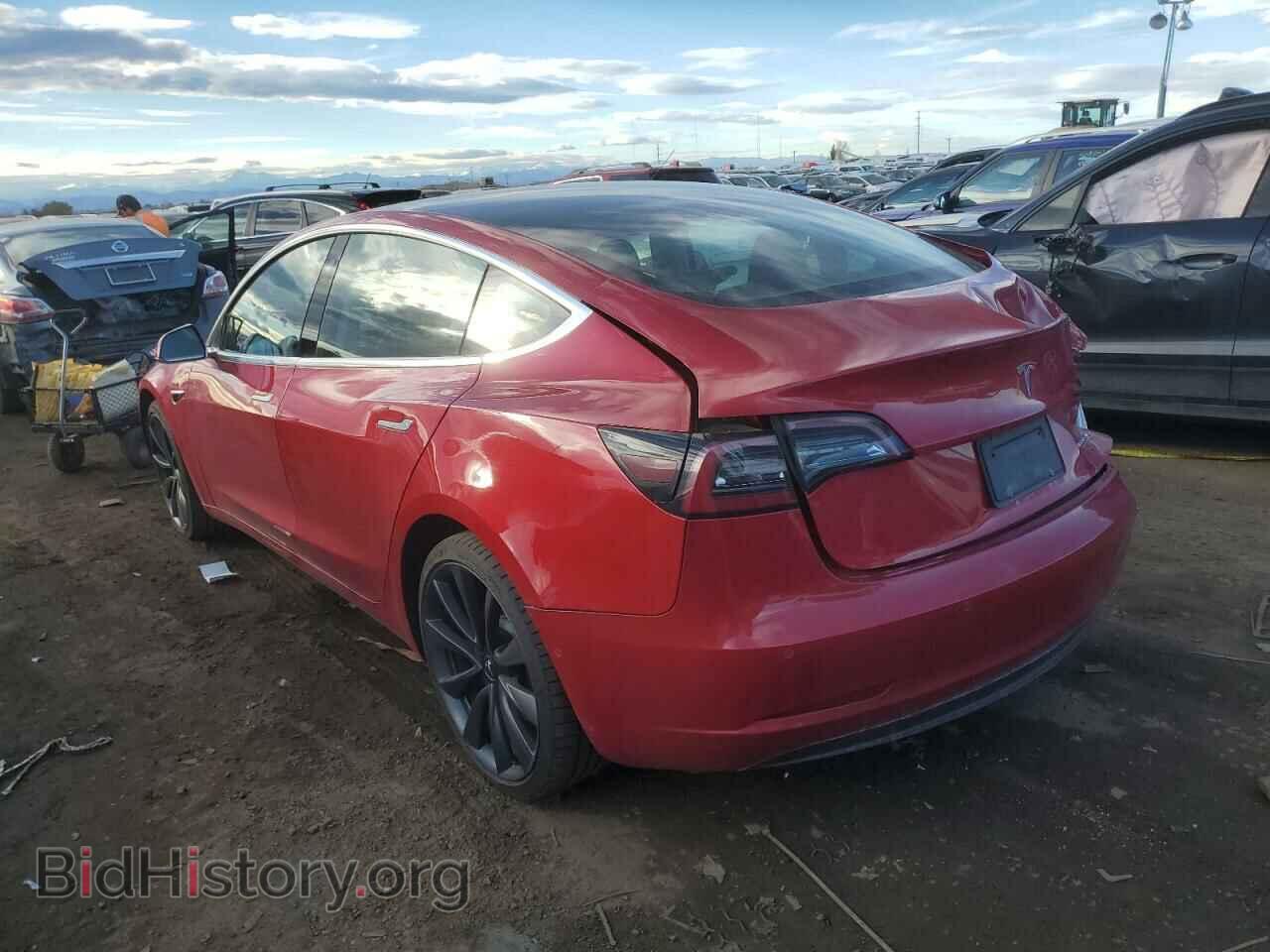 2020 TESLA MODEL 3 - VIN: 5YJ3E1EC5LF641111 - Фото 2