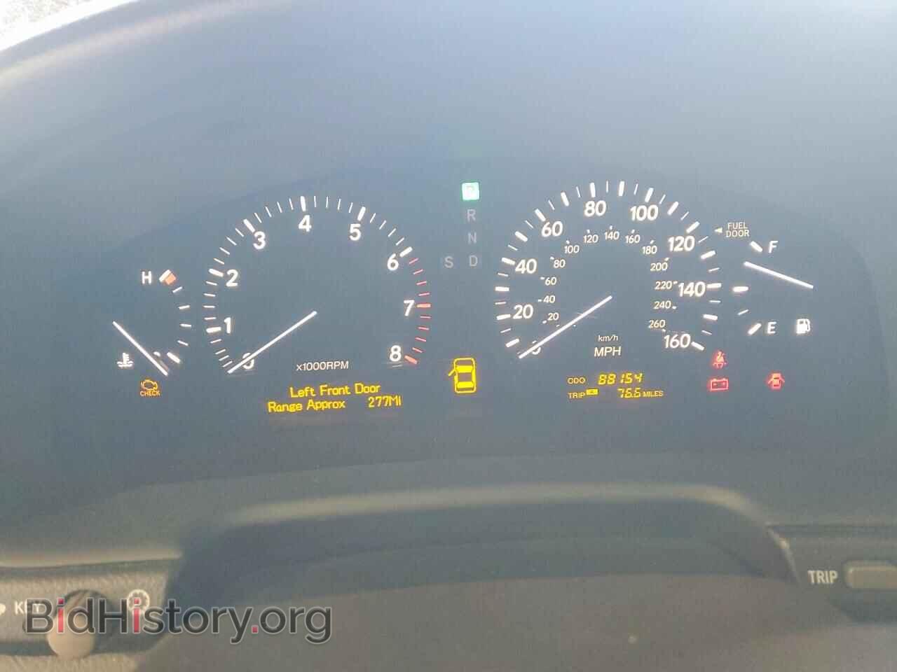 2006 LEXUS LS430 - VIN: JTHBN36F165040976 - Фото 9