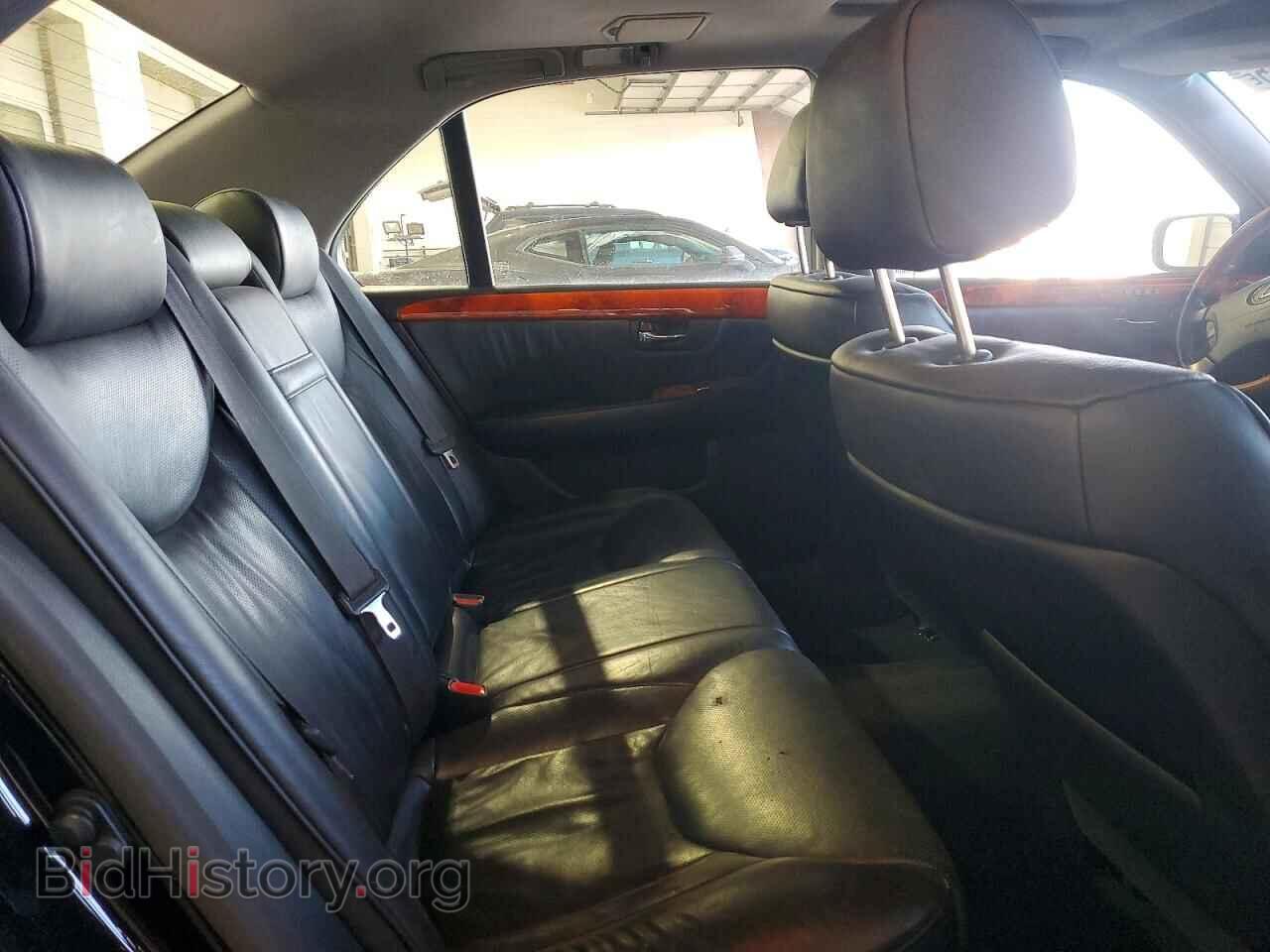 2006 LEXUS LS430 - VIN: JTHBN36F165040976 - Фото 10