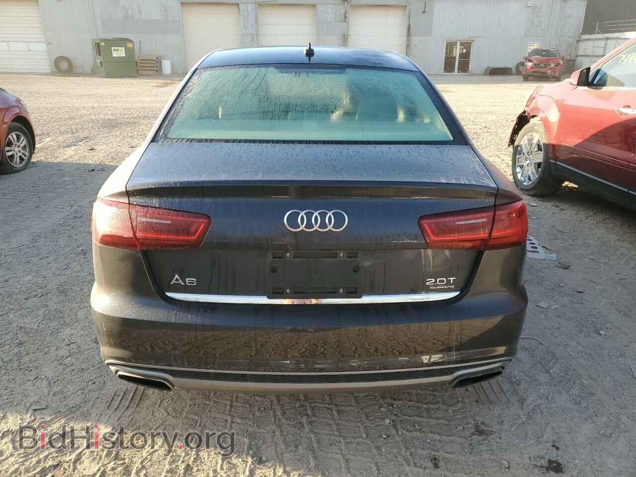 2016 AUDI A6 - VIN: WAUGFAFC7GN052823 - Фото 6