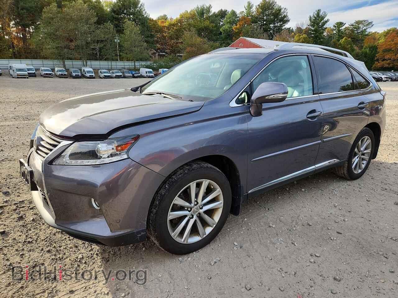 2015 Lexus RX450 450h (VIN 2T2BC1BA6FC008268) — photo 1 of 13, Copart, damage: front end