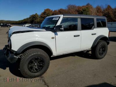 2023 Ford BRONCO Bronco BAS, белый — VIN 1FMEE5DP0PLA94056, Copart