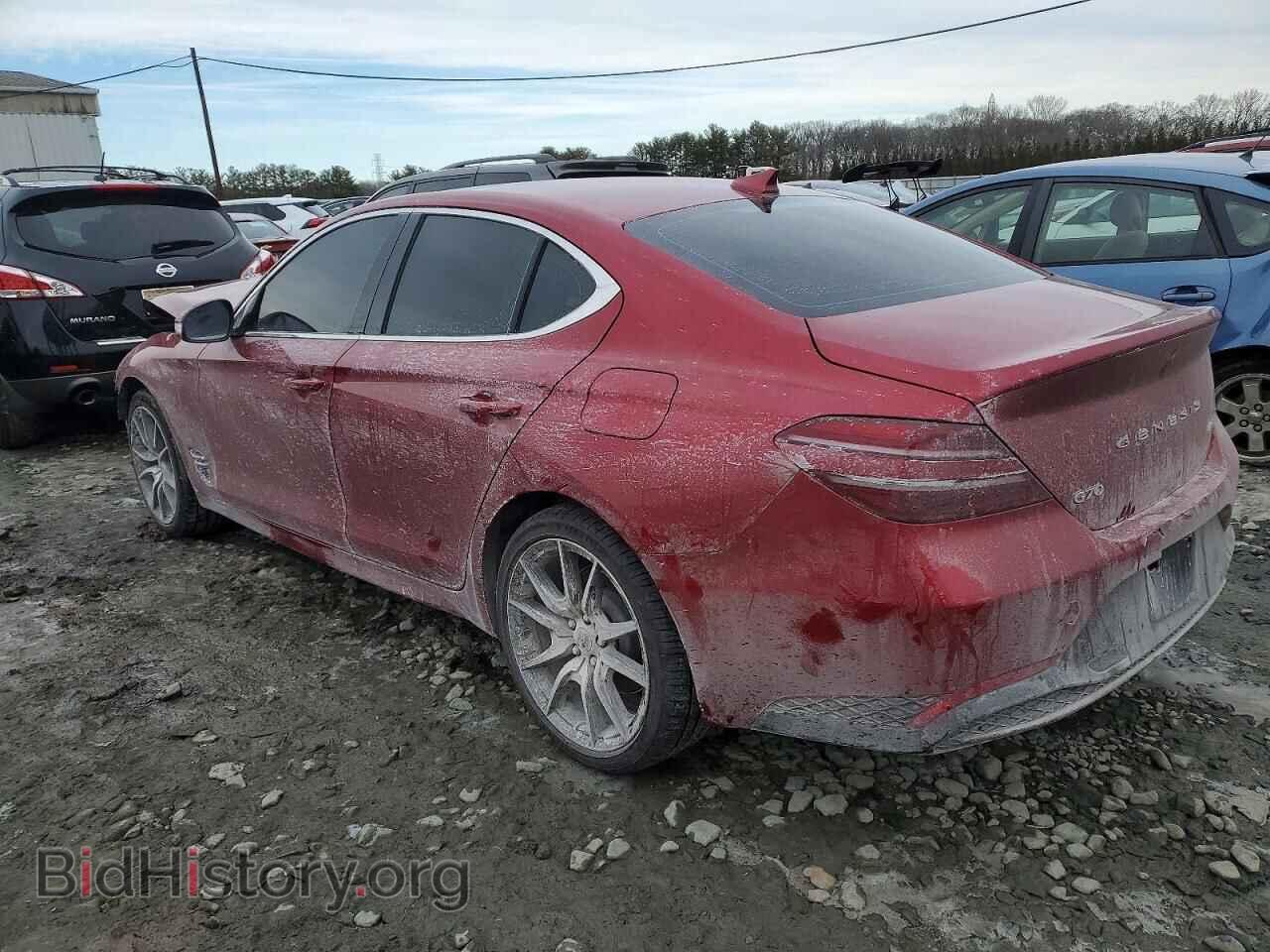2023 GENESIS G70 BASE - VIN: KMTG34TA0PU124744 - Фото 2