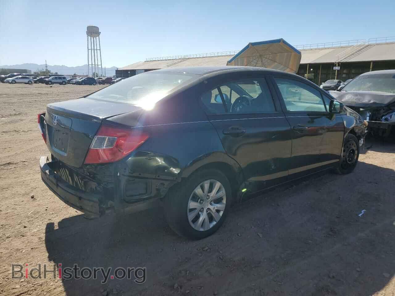 2012 HONDA CIVIC - VIN: 19XFB2F53CE043939 - Фото 3