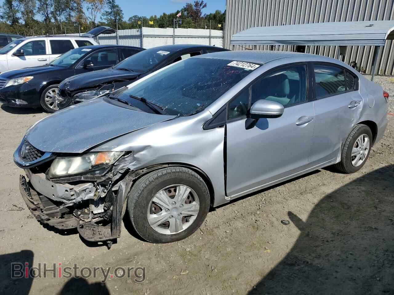 Фотография 2HGFB2F54EH524386 - HONDA CIVIC 2014