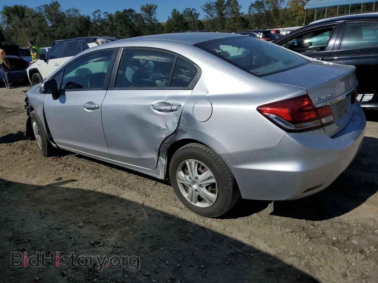 2014 HONDA CIVIC - VIN: 2HGFB2F54EH524386 - Фото 2
