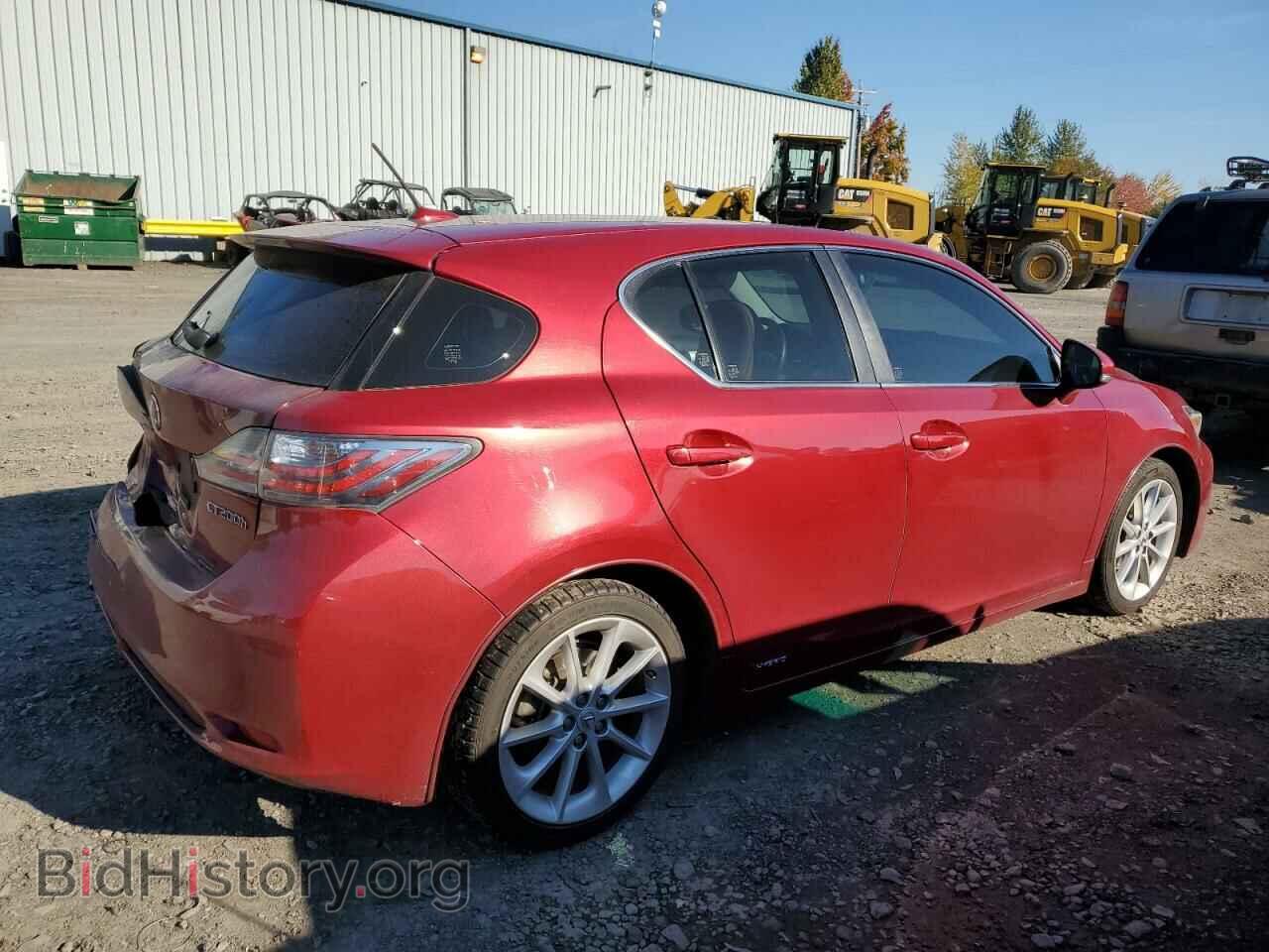 2013 LEXUS CT 200 - VIN: JTHKD5BH5D2168478 - Фото 3