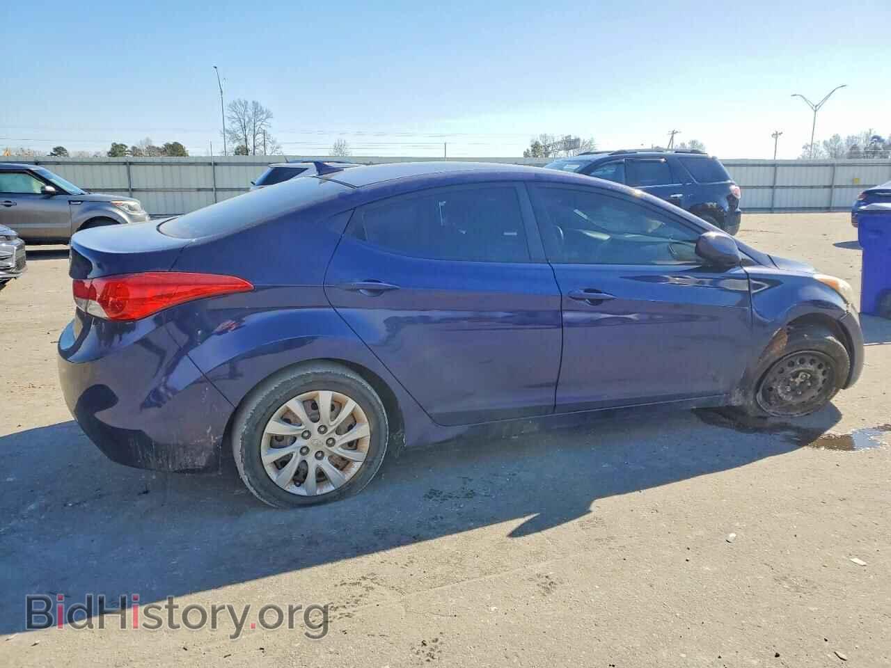 2012 HYUNDAI ELANTRA - VIN: 5NPDH4AE9CH070373 - Фото 3