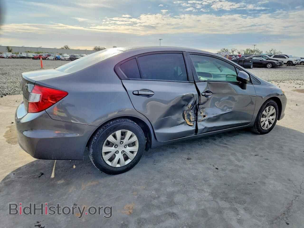 2012 HONDA CIVIC - VIN: 19XFB2F51CE062425 - Фото 3