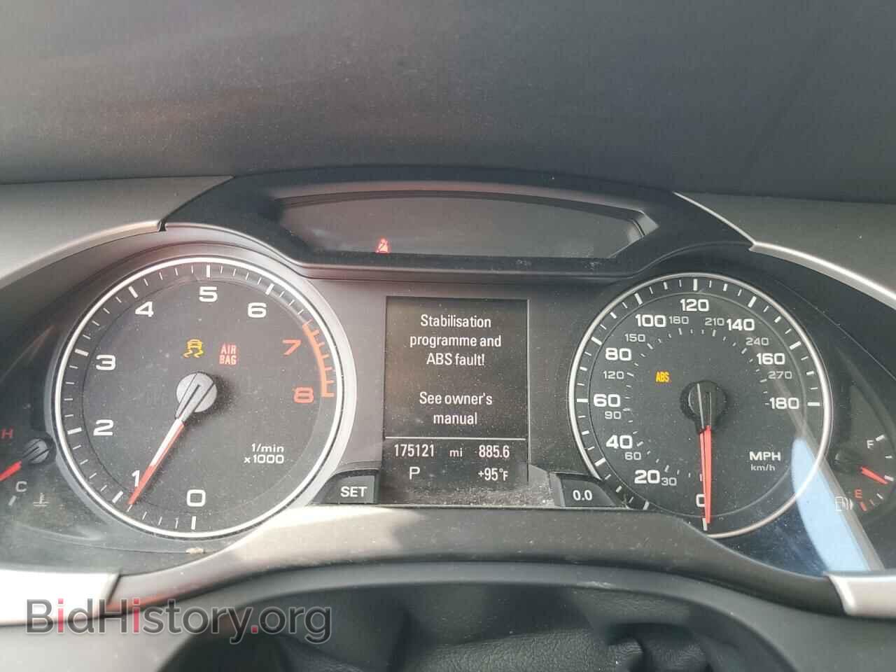 2012 AUDI A4 - VIN: WAUFFAFL3CN010199 - Фото 9