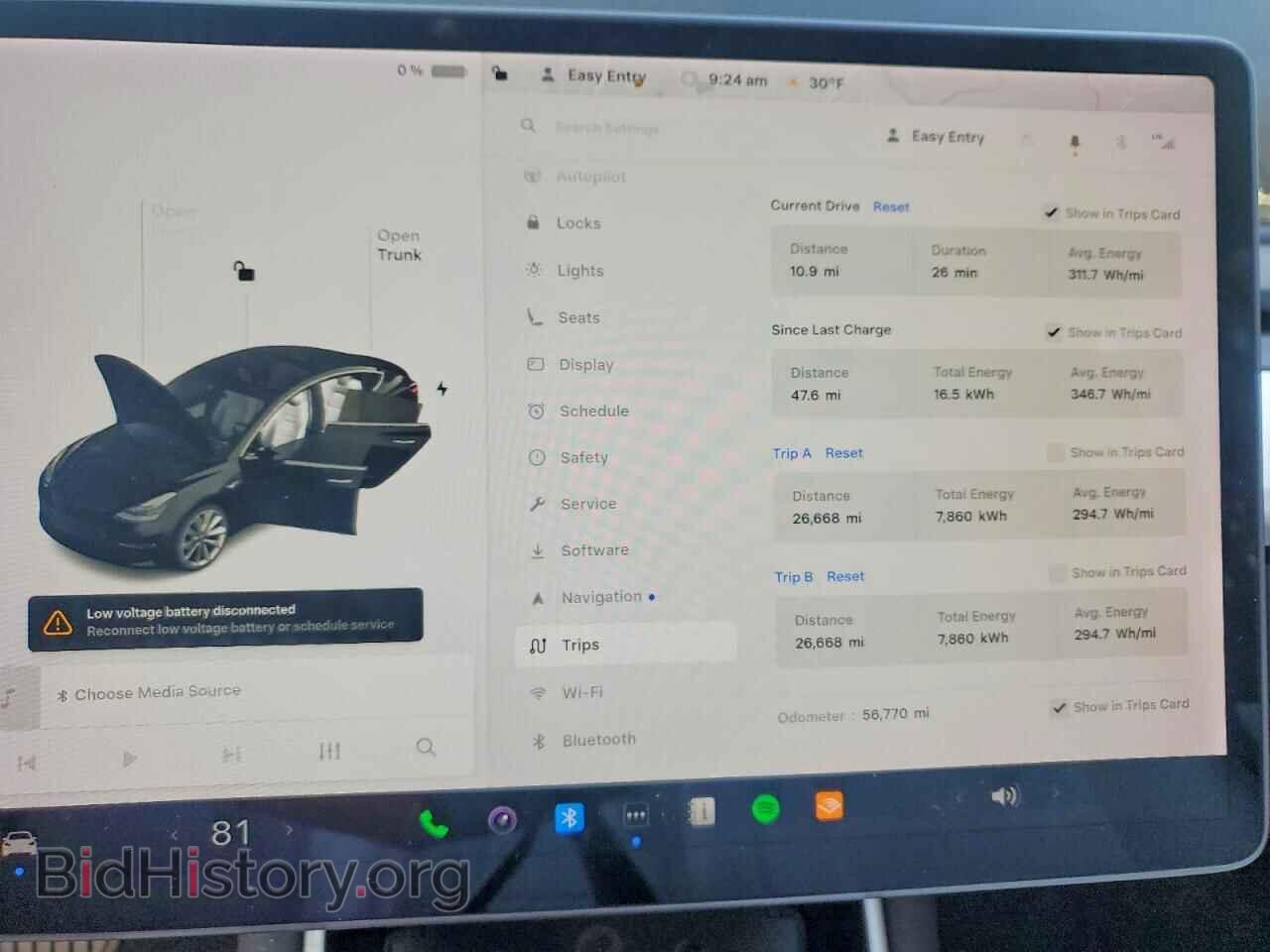 2018 TESLA MODEL 3 - VIN: 5YJ3E1EB6JF100377 - Фото 9