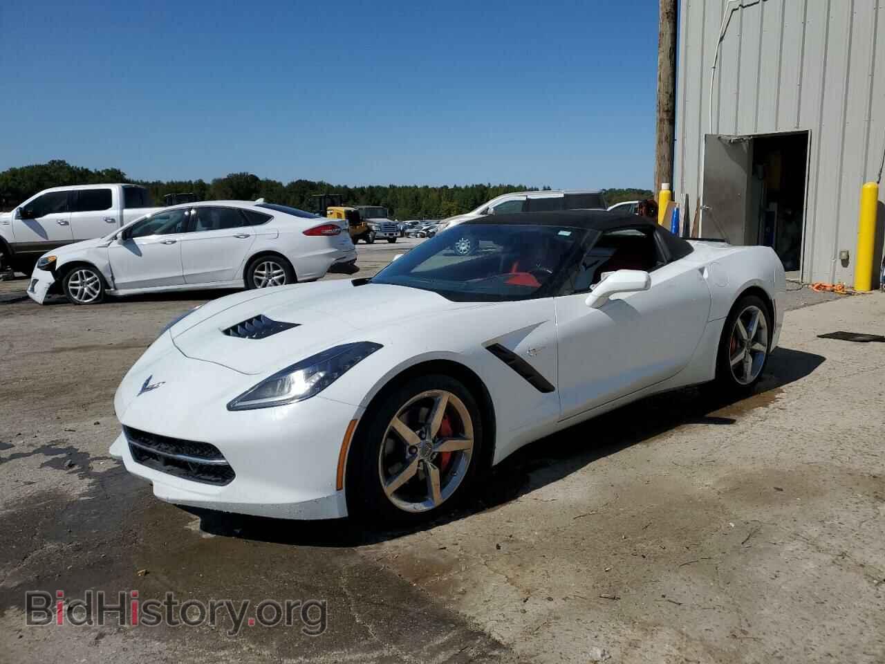 Photo 1G1YF3D74E5126360 - CHEVROLET CORVETTE 2014
