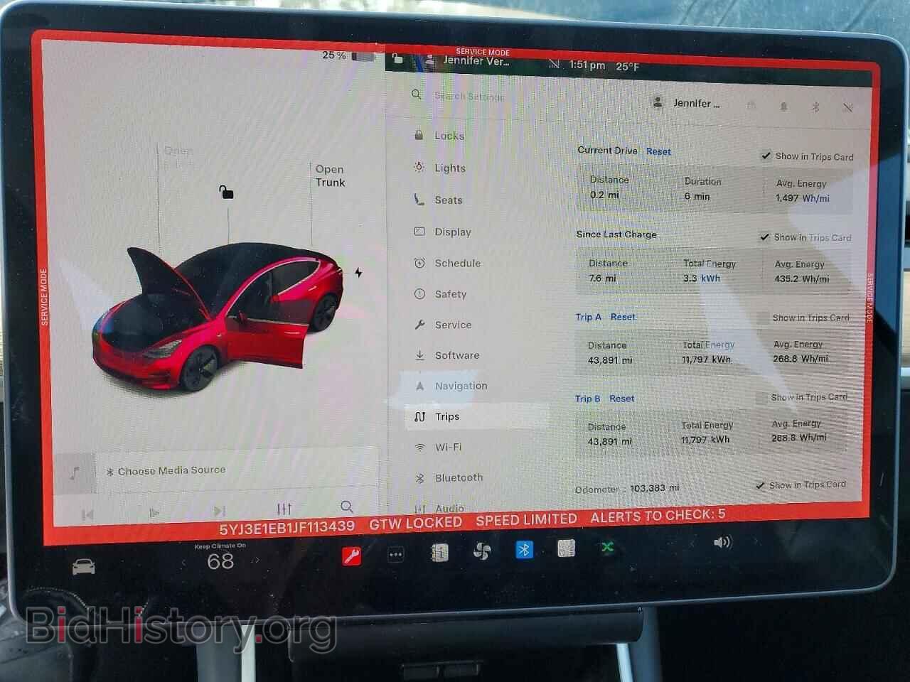 2018 TESLA MODEL 3 - VIN: 5YJ3E1EB1JF113439 - Photo 9