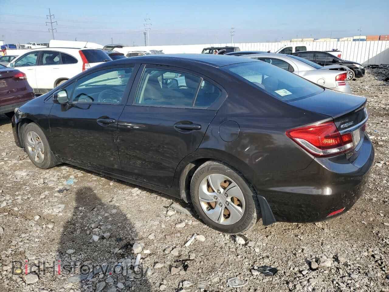 2013 HONDA CIVIC - VIN: 2HGFB2F54DH552395 - Фото 2