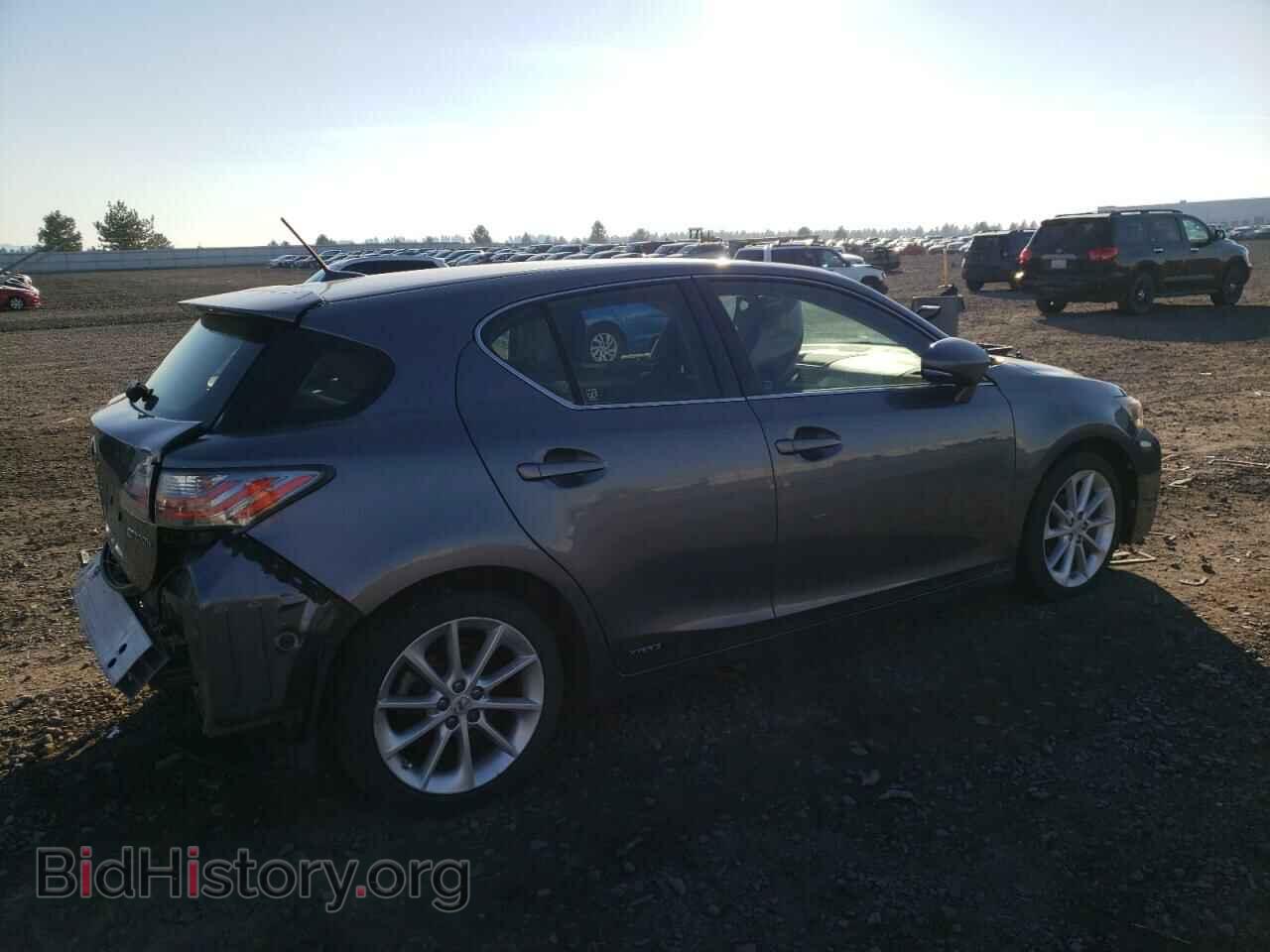 2012 LEXUS CT 200 - VIN: JTHKD5BH5C2112507 - Фото 3