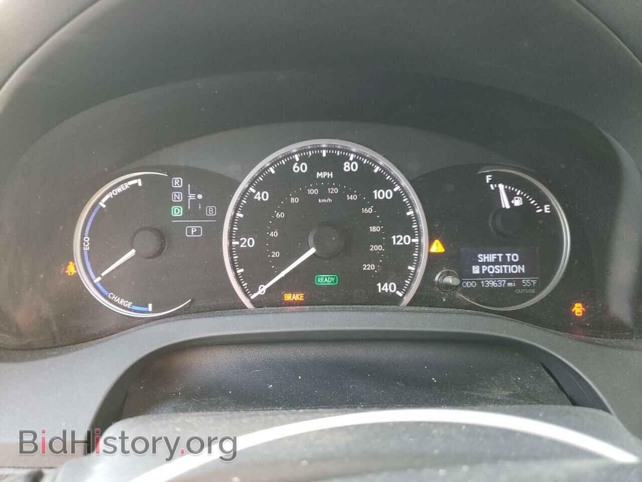 2012 LEXUS CT 200 - VIN: JTHKD5BH5C2112507 - Фото 9
