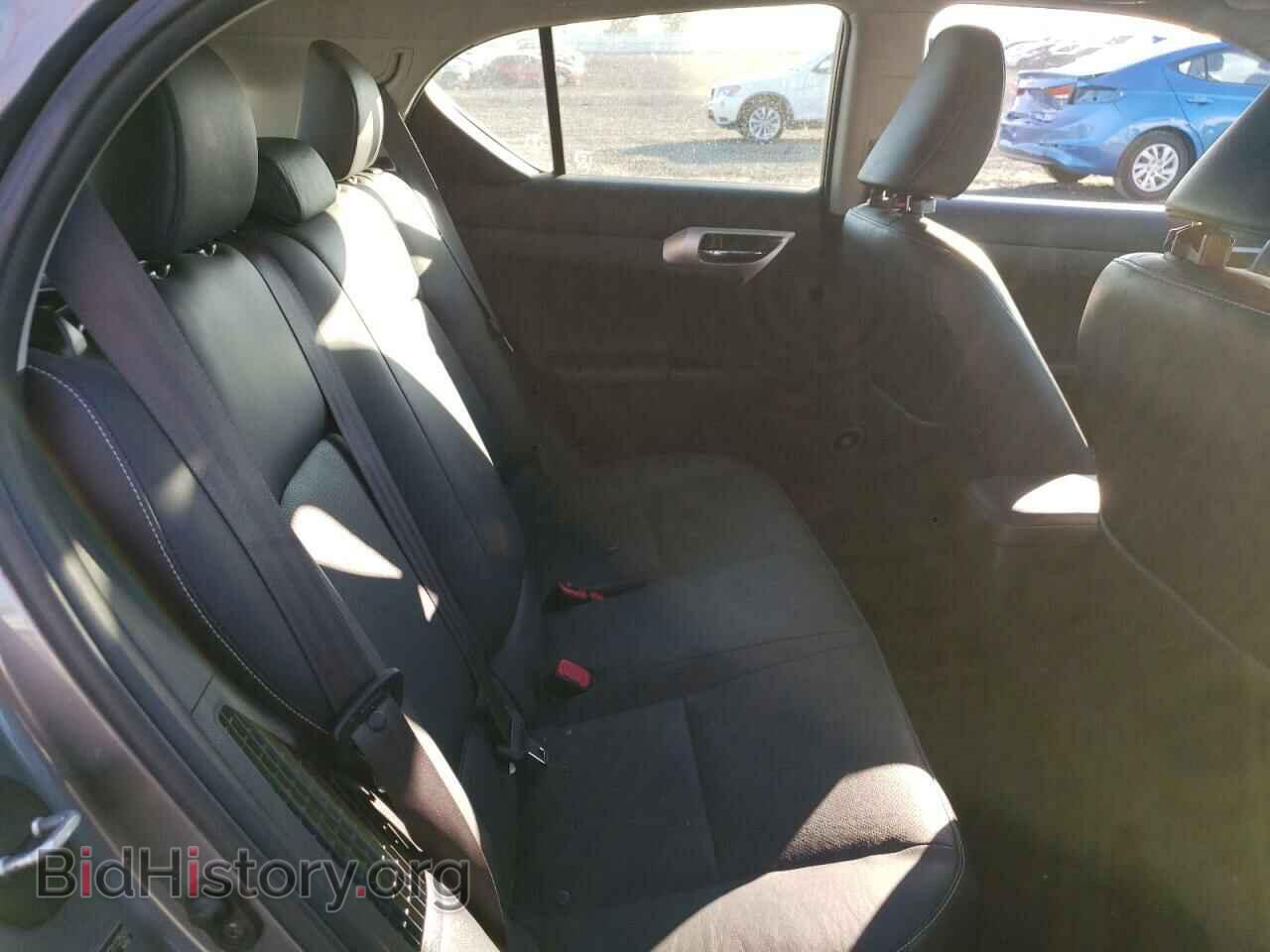 2012 LEXUS CT 200 - VIN: JTHKD5BH5C2112507 - Фото 10