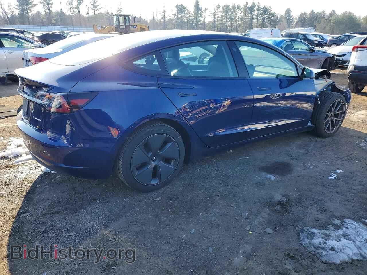 2022 TESLA MODEL 3 - VIN: 5YJ3E1EB4NF183426 - Фото 3