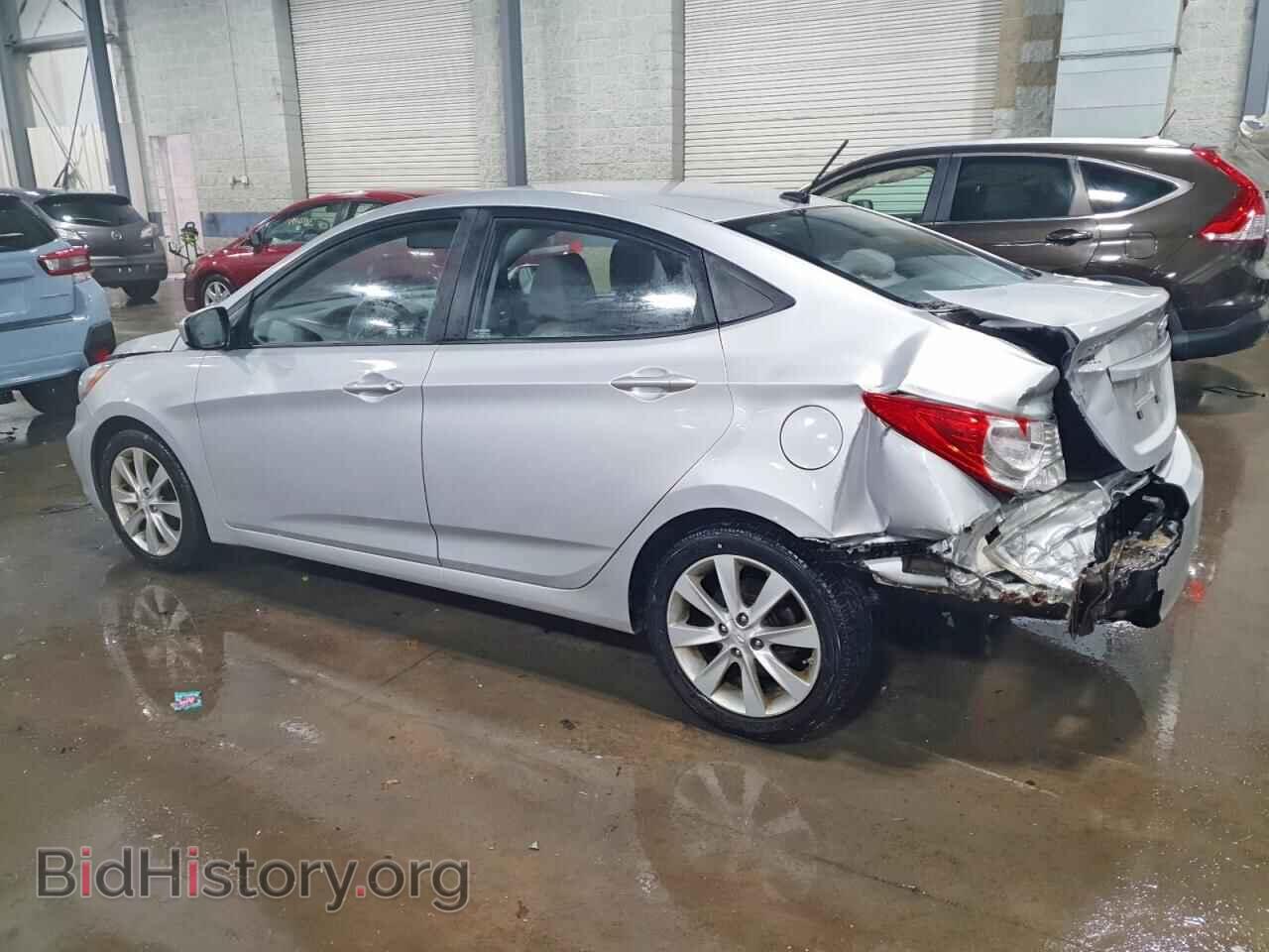 2012 HYUNDAI ACCENT - VIN: KMHCU4AEXCU186464 - Фото 2
