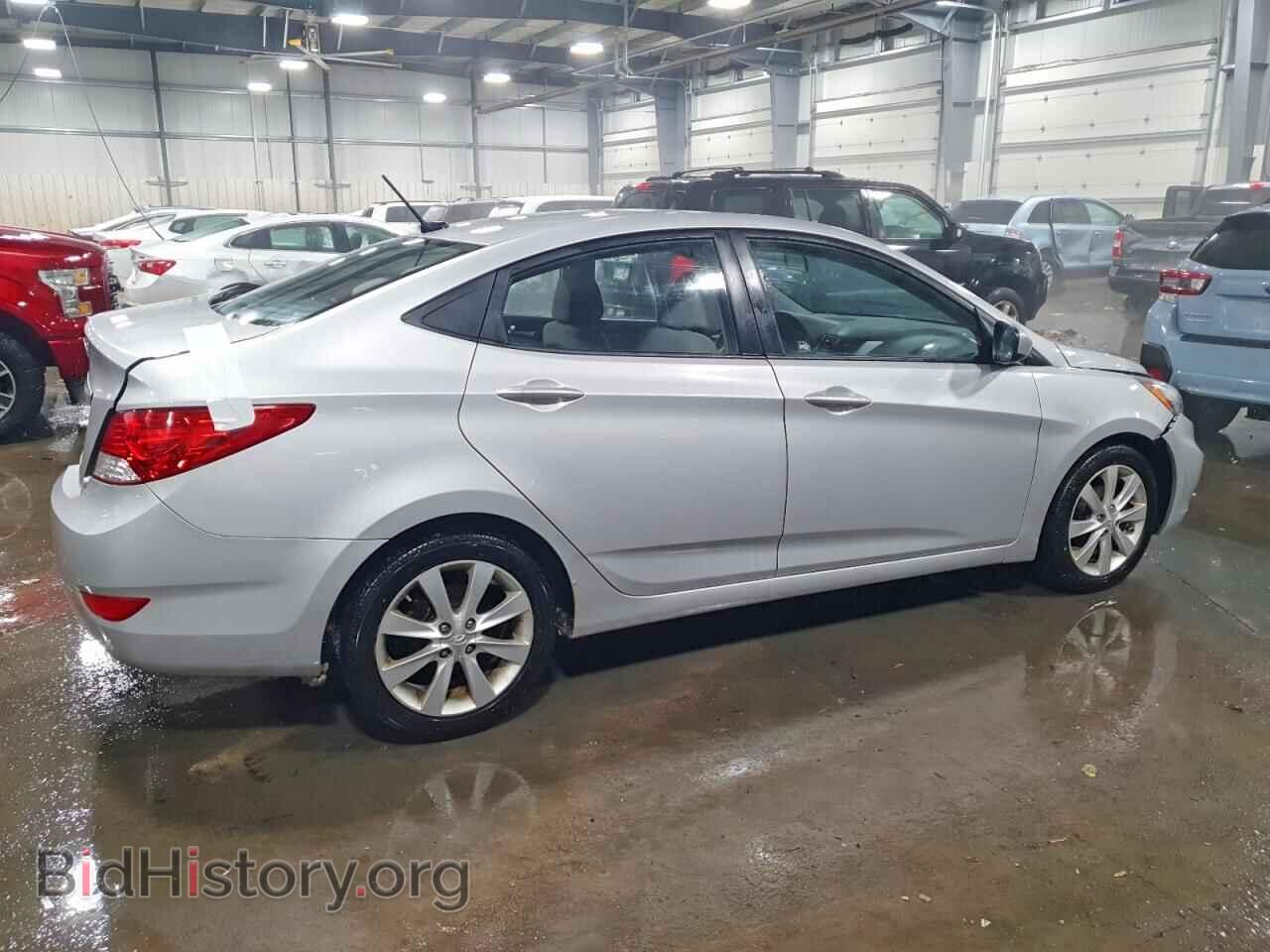 2012 HYUNDAI ACCENT - VIN: KMHCU4AEXCU186464 - Фото 3