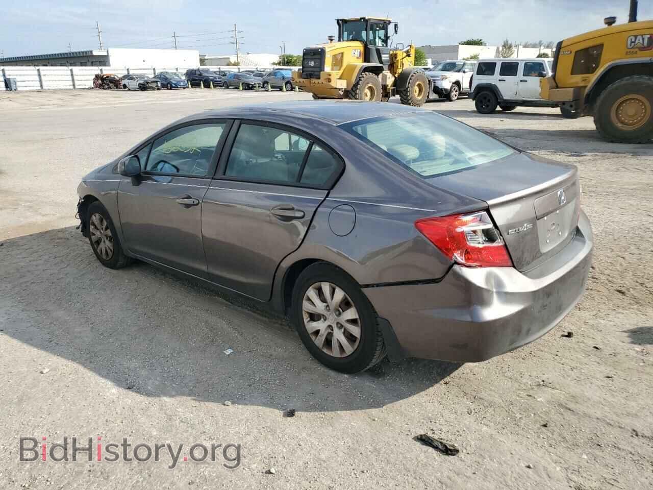 2012 HONDA CIVIC - VIN: 19XFB2F54CE067165 - Фото 2