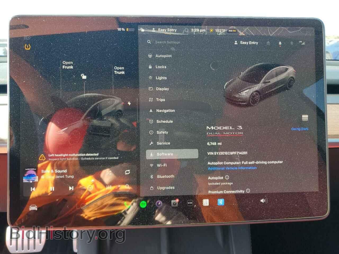 2023 TESLA MODEL 3 - VIN: 5YJ3E1EC9PF714261 - Photo 9