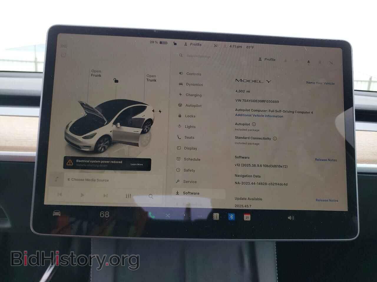 2024 TESLA MODEL Y - VIN: 7SAYGDED9RF030889 - Фото 9