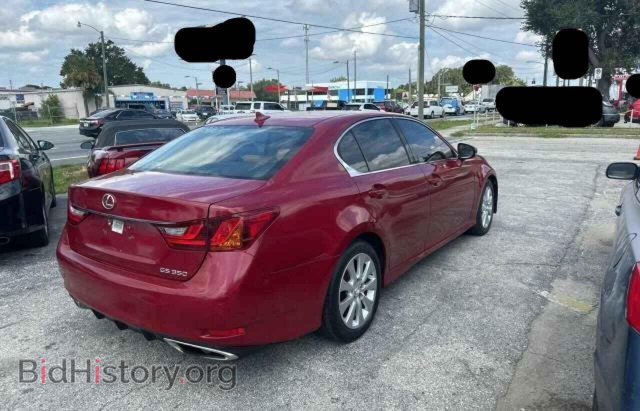 2014 LEXUS GS350 - VIN: JTHBE1BL9E5032770 - Фото 4