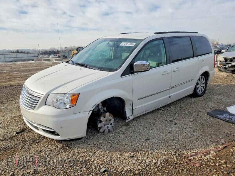 2011 Chrysler MINIVAN Touring L (VIN 2A4RR8DG3BR667778) — photo 1 of 13, Copart, damage: front end