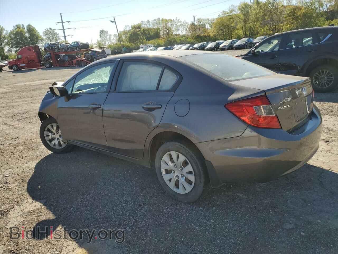 2012 HONDA CIVIC - VIN: 19XFB2F57CE049176 - Фото 2