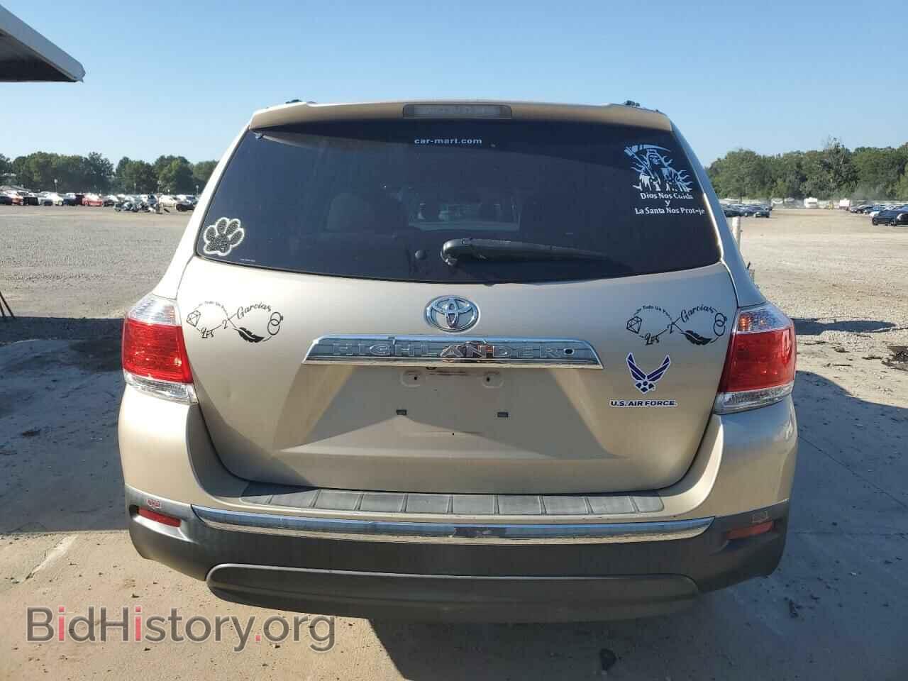2013 TOYOTA HIGHLANDER - VIN: 5TDZK3EH8DS108659 - Фото 6