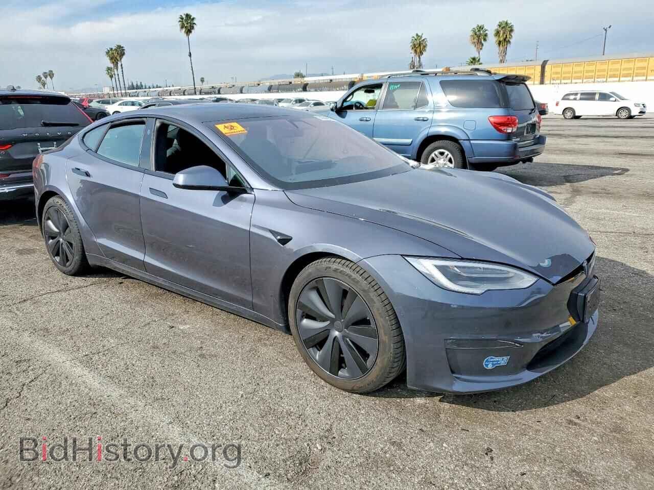 2021 TESLA MODEL S - VIN: 5YJSA1E5XMF439262 - Фото 4