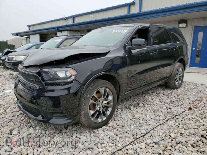 2019 Dodge DURANGO GT (VIN 1C4RDJDG1KC827810) — photo 1 of 13, Copart, damage: front end