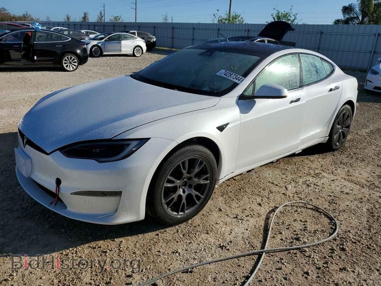 Фотография 5YJSA1E54PF521833 - TESLA MODEL S 2023