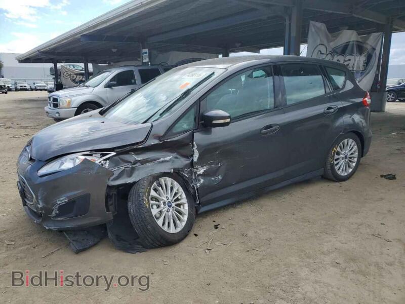 2017 Ford CMAX SE (VIN 1FADP5AU3HL111590) — фото 1 из 13, Copart, повреждение: передняя часть